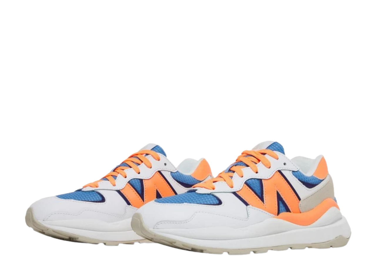 New Balance 57/40 White Orange Stellar Blue (Women's) - photo 2
