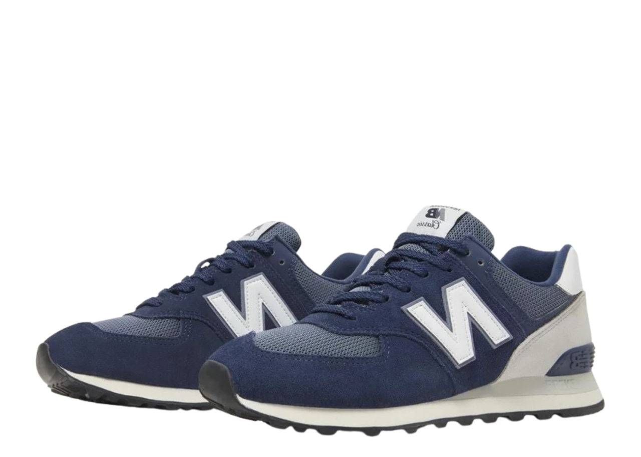 New Balance 574 Navy White - photo 2
