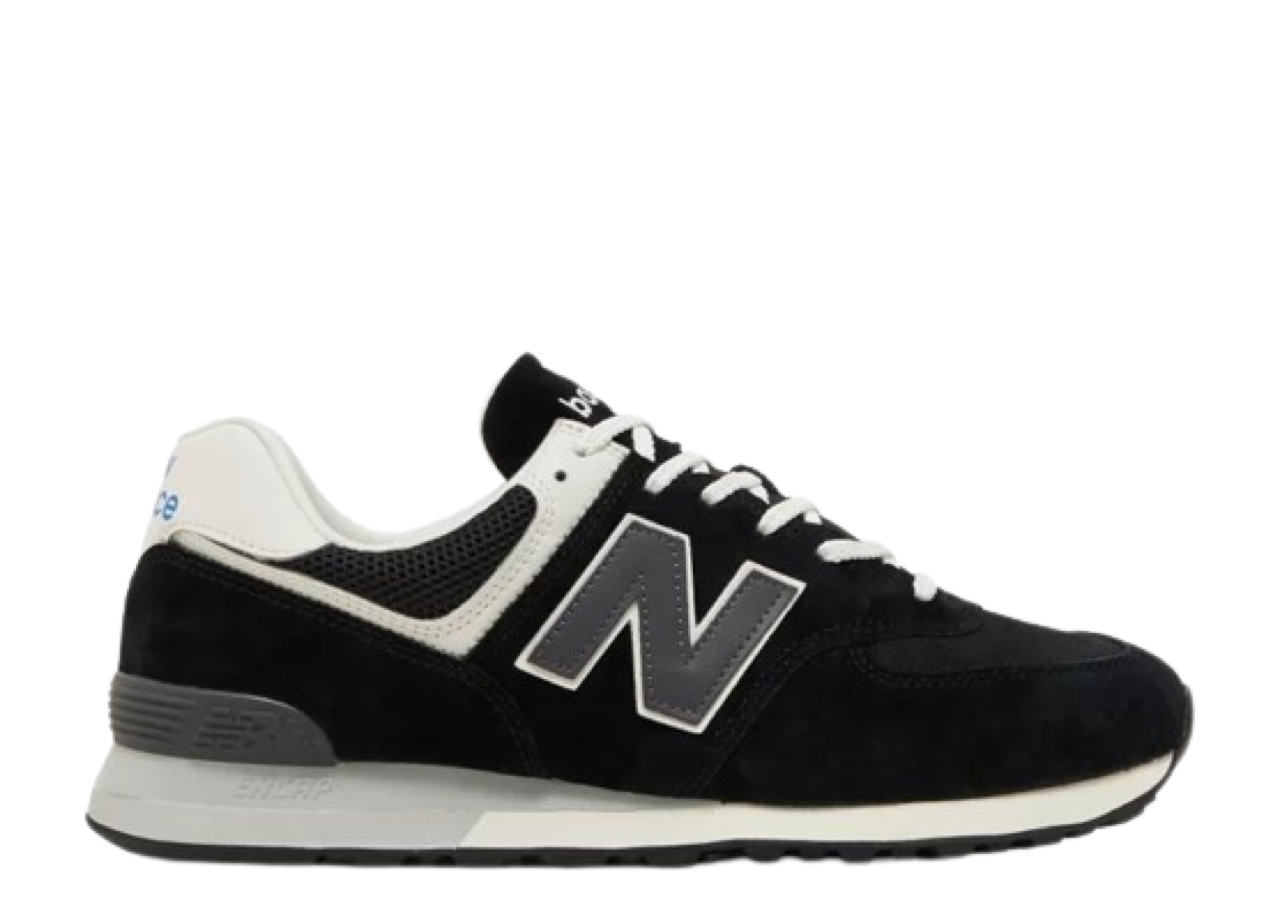New Balance 574 Black White Grey