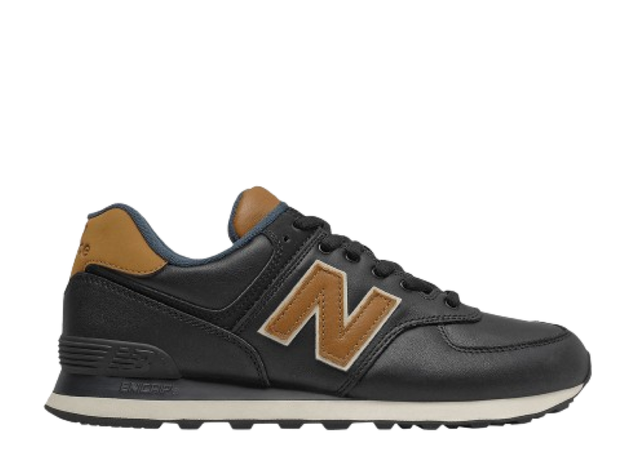 New Balance 574 Black Workwear