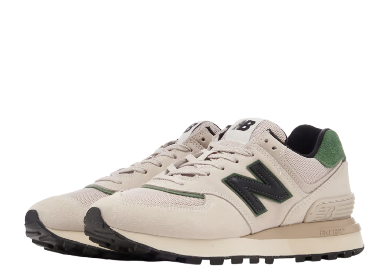 New Balance 574 Legacy White Black Green - photo 2