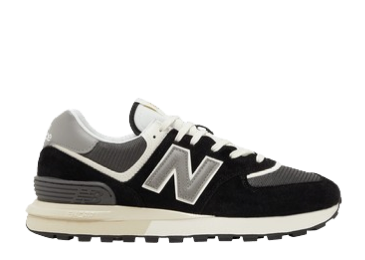 New Balance 574 Legacy Black Grey White