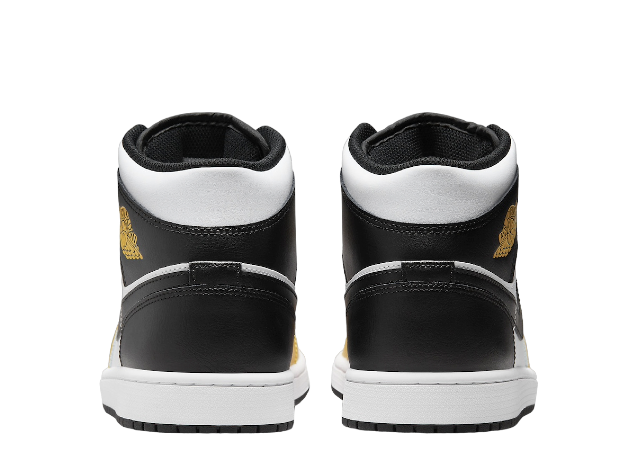 Air Jordan 1 Mid Yellow Orche - photo 3