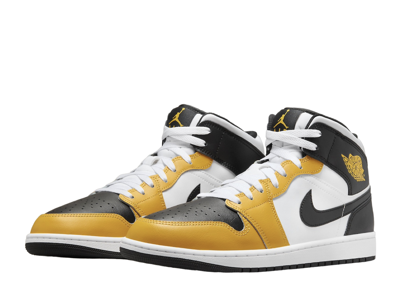 Air Jordan 1 Mid Yellow Orche - photo 2