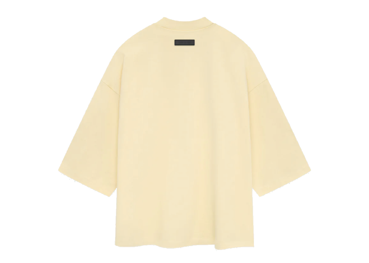 Fear Of God Essentials Football T-Shirt Garden Yellow - photo 2
