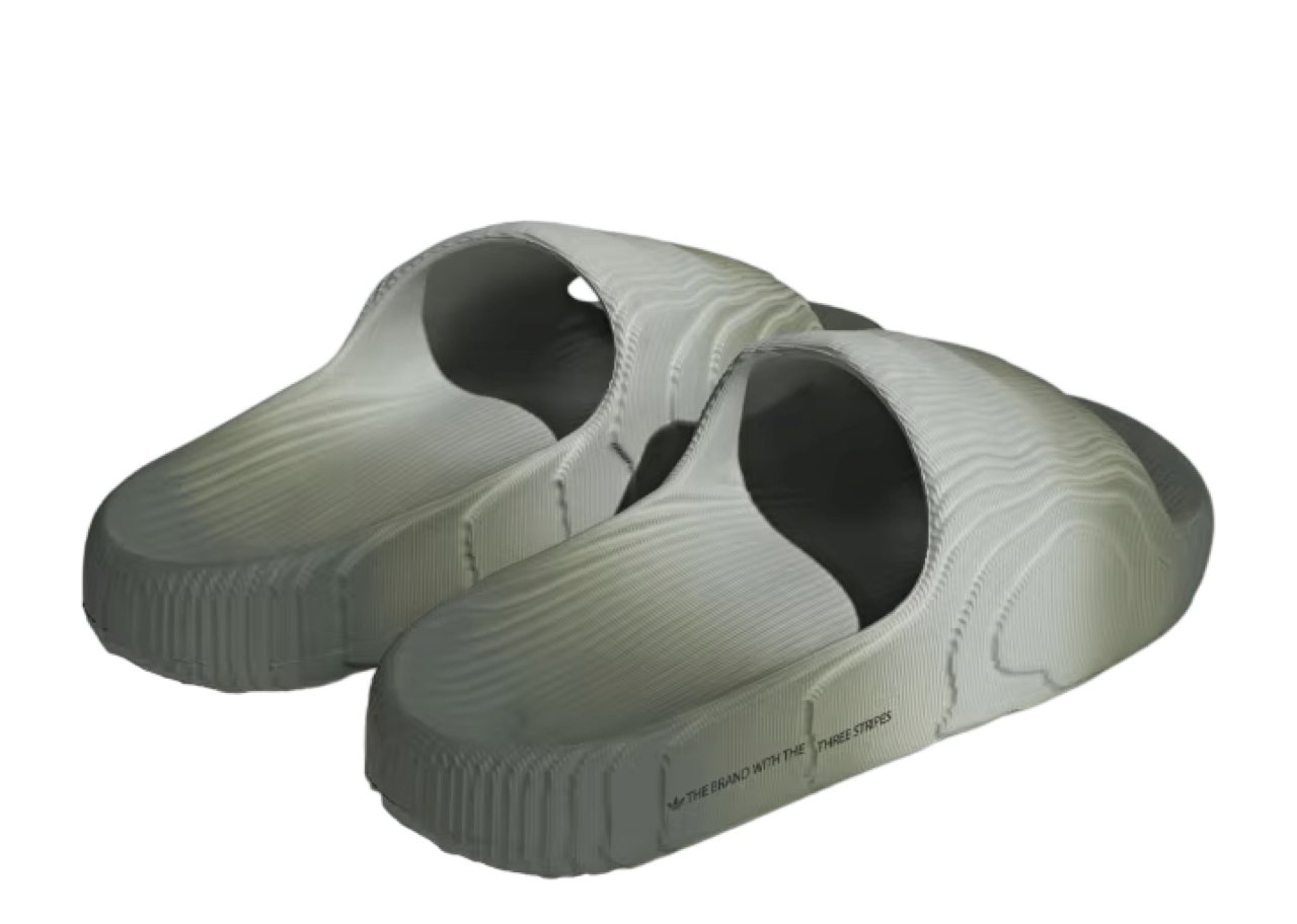 Adidas Adilette 22 Slide Wonder Silver - photo 3