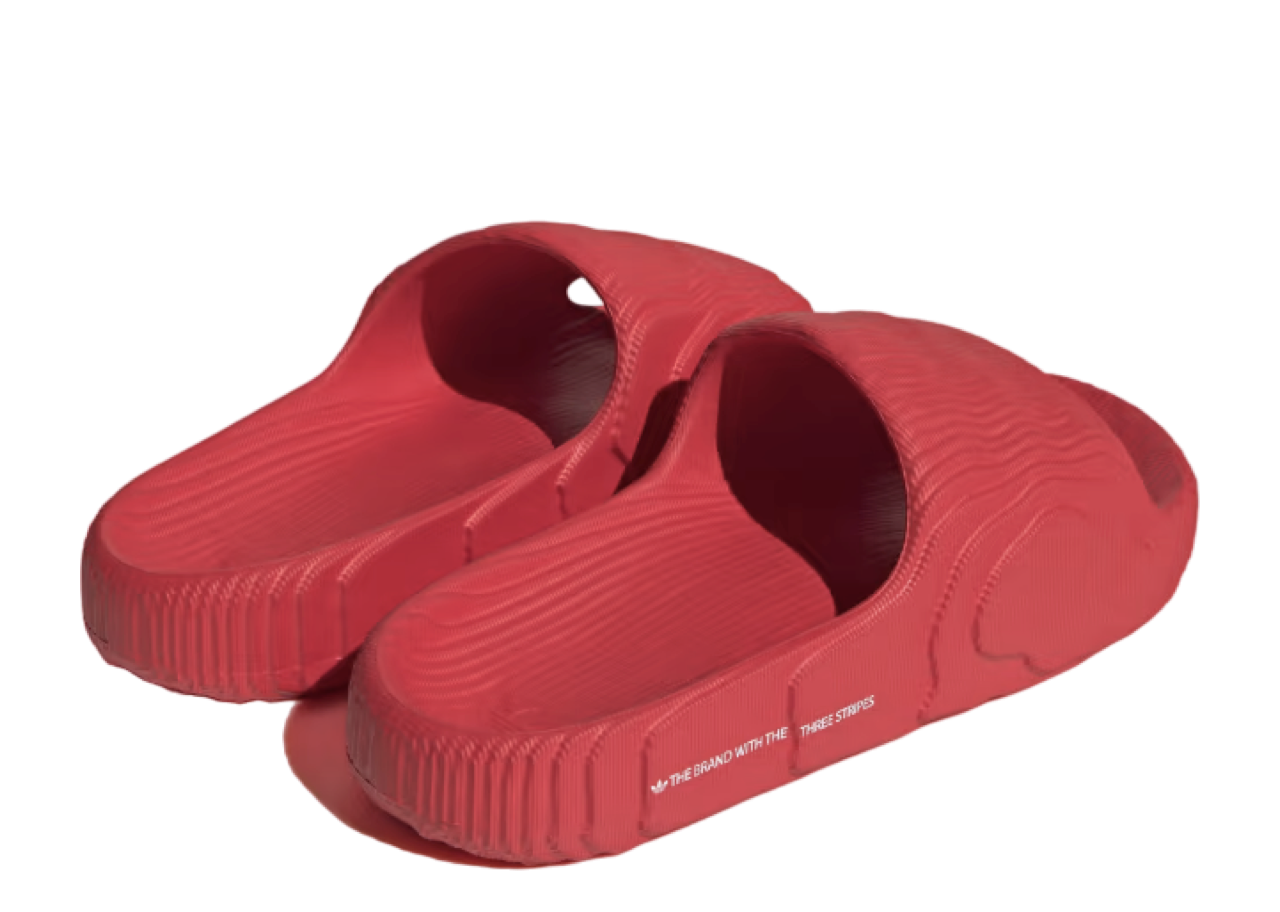 Adidas Adilette 22 Slide Red Scarlett - photo 3