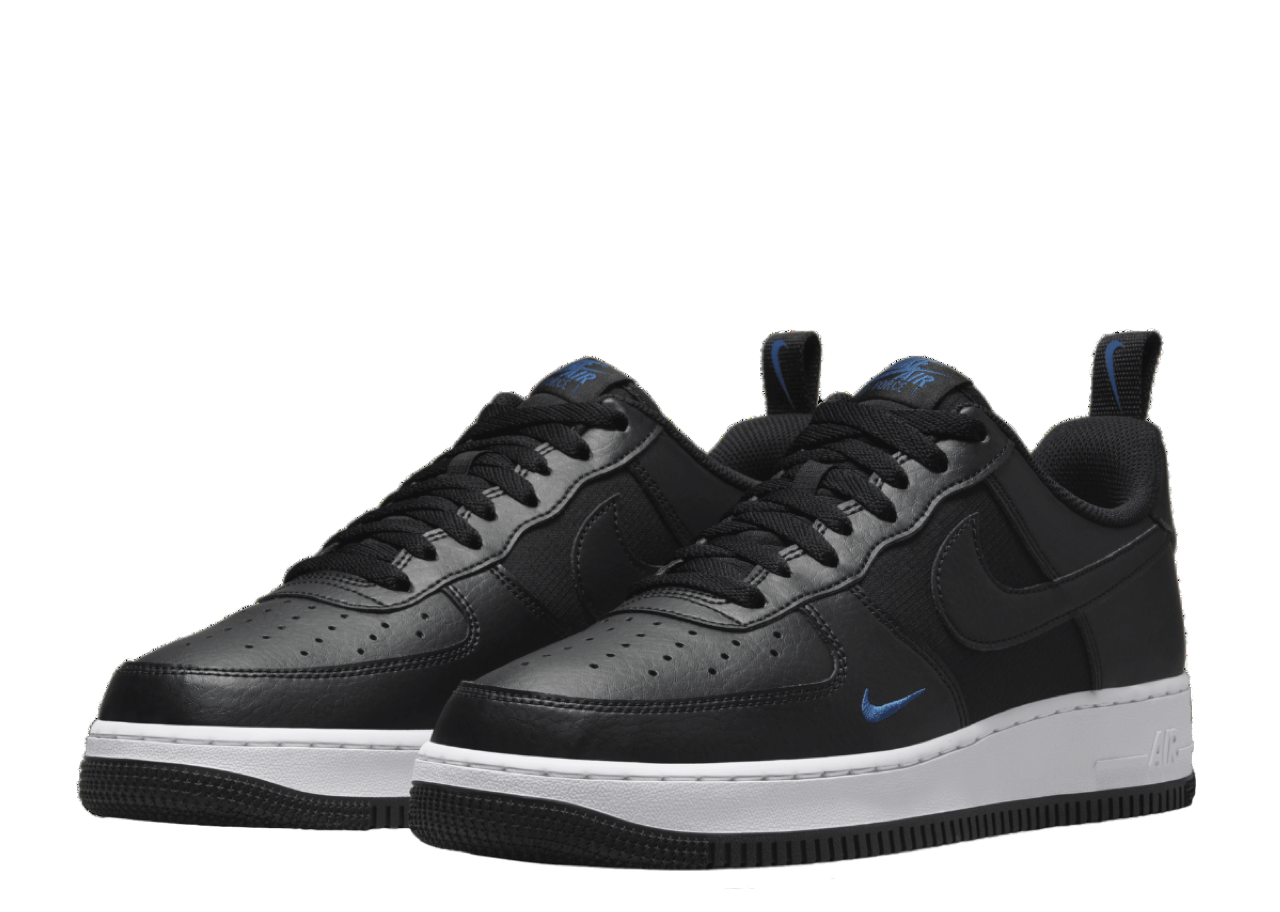 Nike Air Force 1 Low 07 Black Court Blue - photo 2