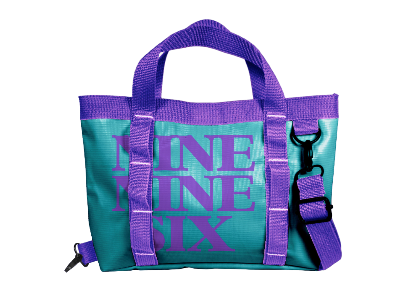996 Mini Tote Bag Aquamarine