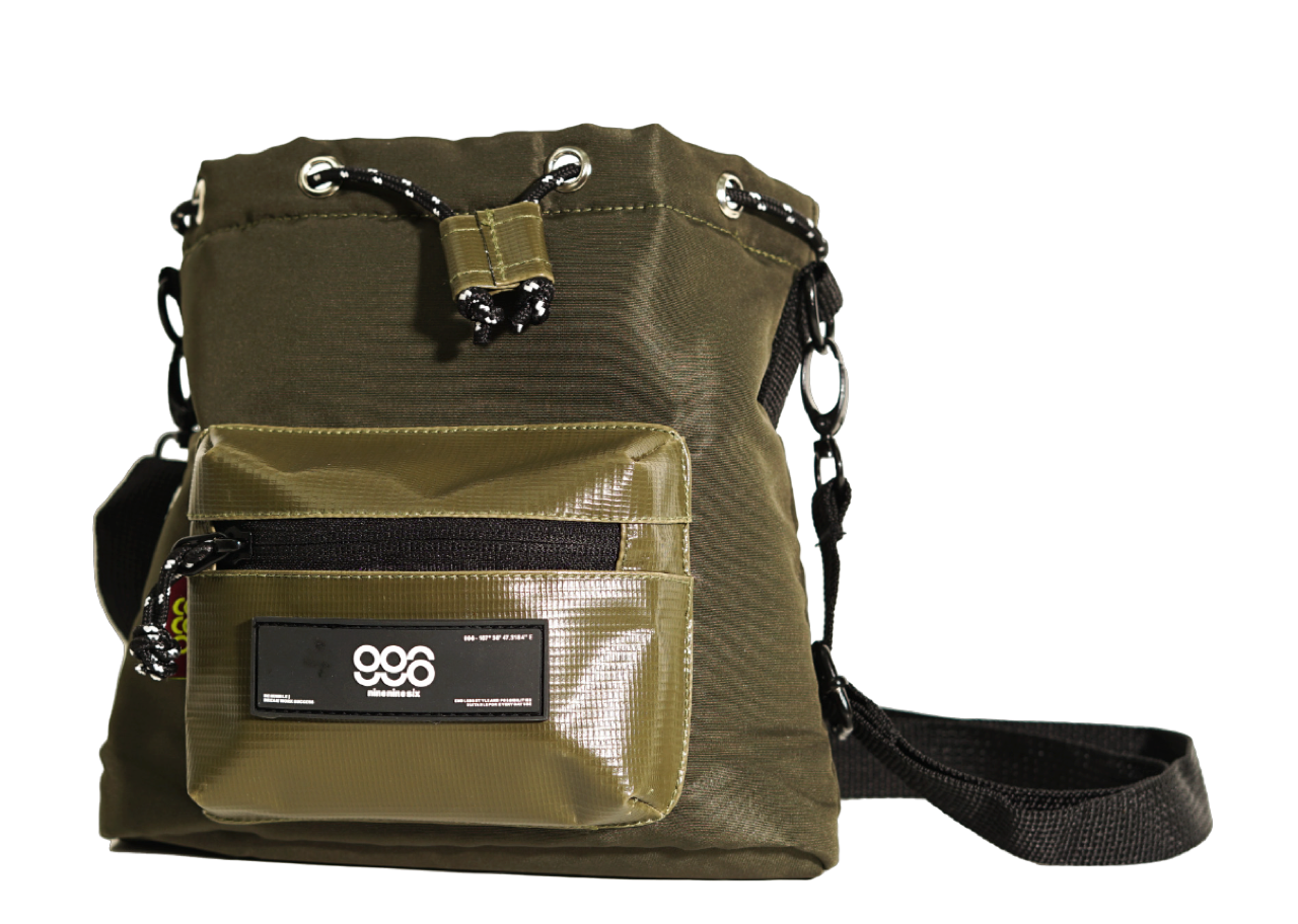 996 Draw String Bag Olive