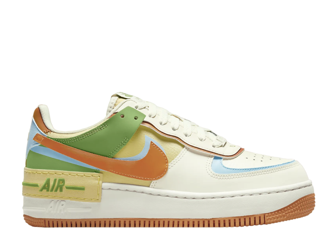 Nike Air Force 1 Shadow Coconut Saturn Gold (Women's)