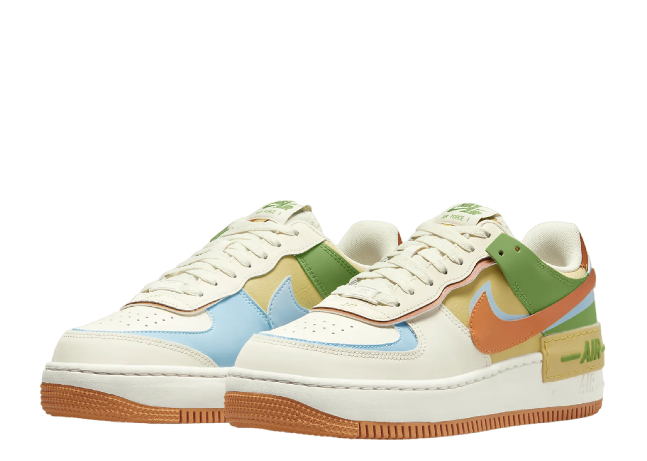 Nike Air Force 1 Shadow Coconut Saturn Gold (Women's) - photo 2
