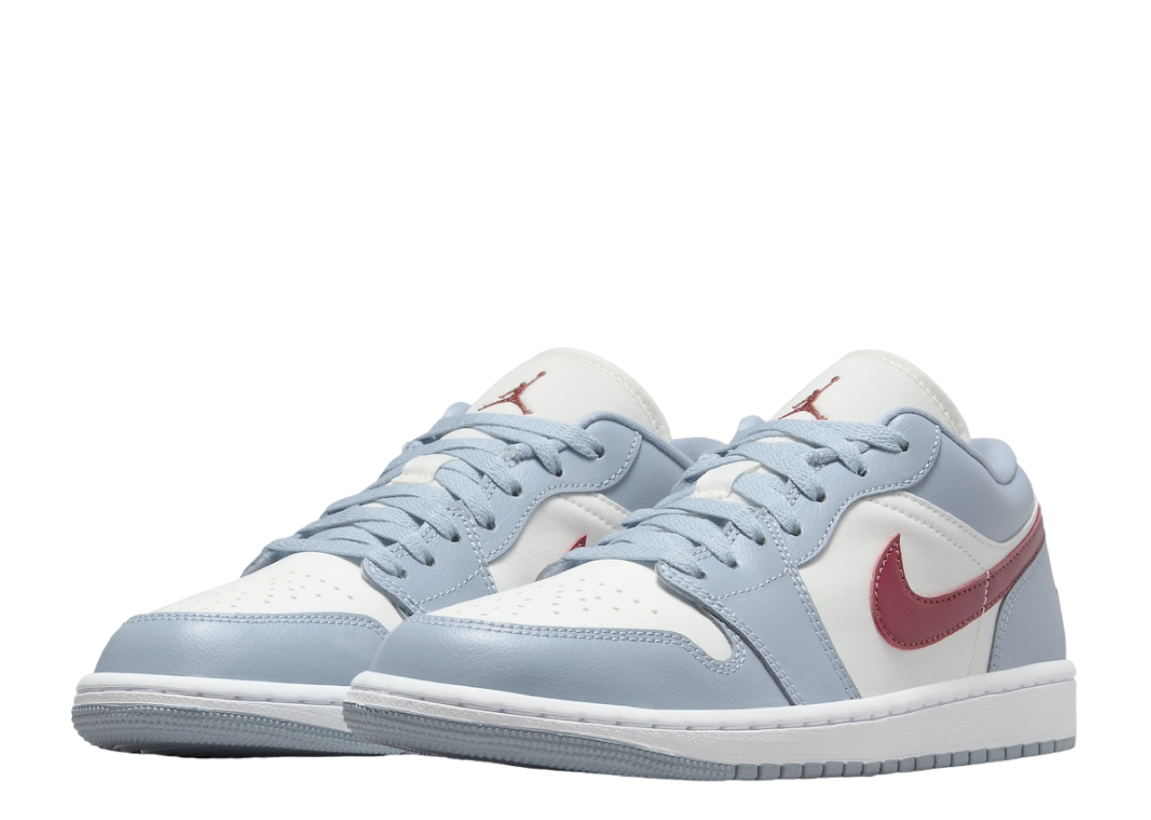 Air Jordan 1 Low Blue Whisper (Women's) - photo 2