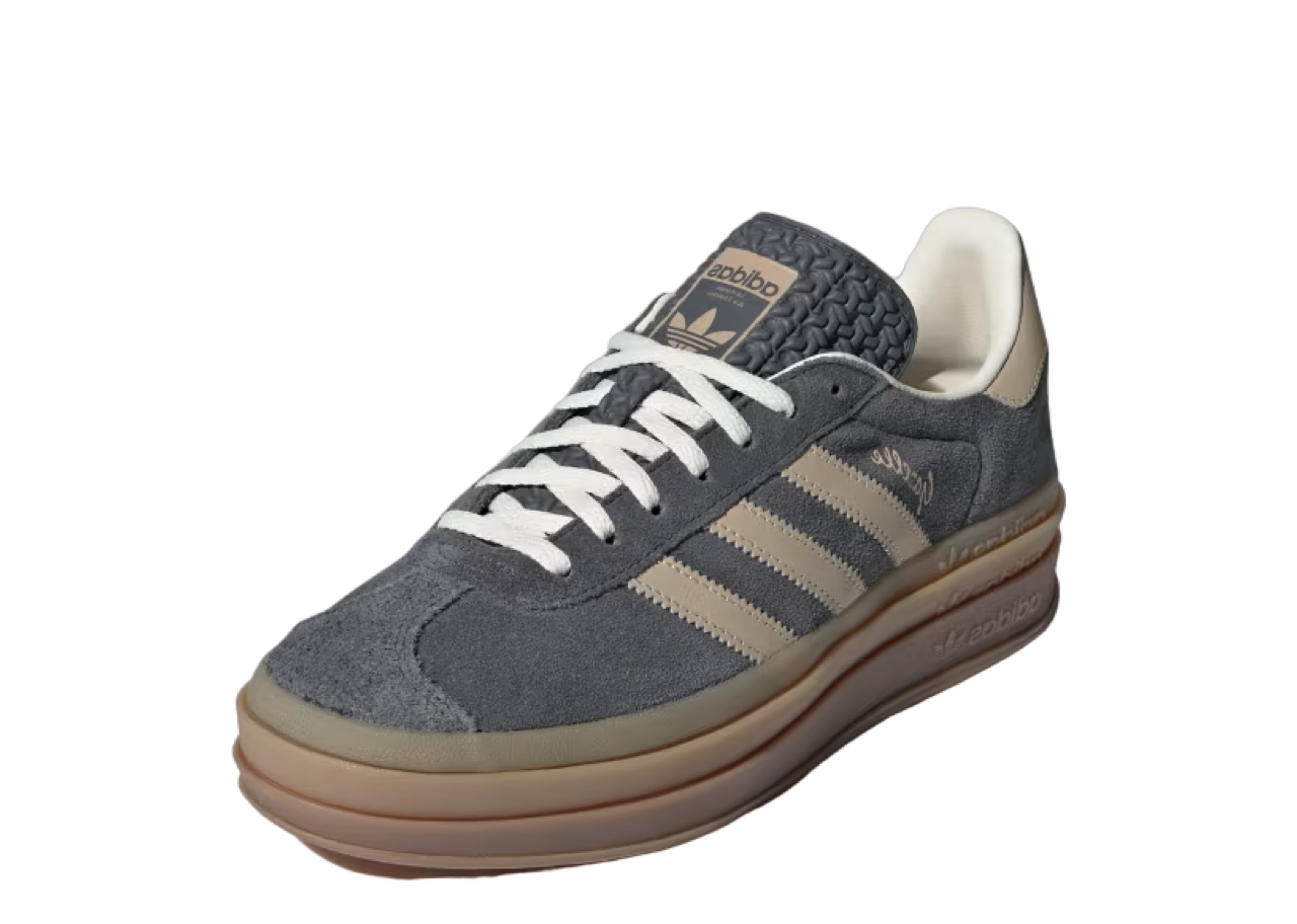 Adidas Gazelle Bold Grey Magic Beige Gum (Women's) - photo 2