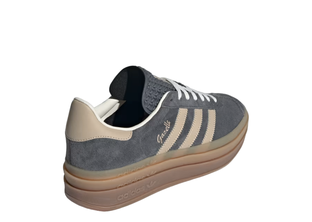 Adidas Gazelle Bold Grey Magic Beige Gum (Women's) - photo 3