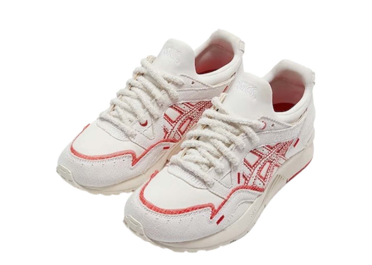 ASICS x KIRSH Gel-Lyte 5 Incomplete Cream Fiery Red - photo 2