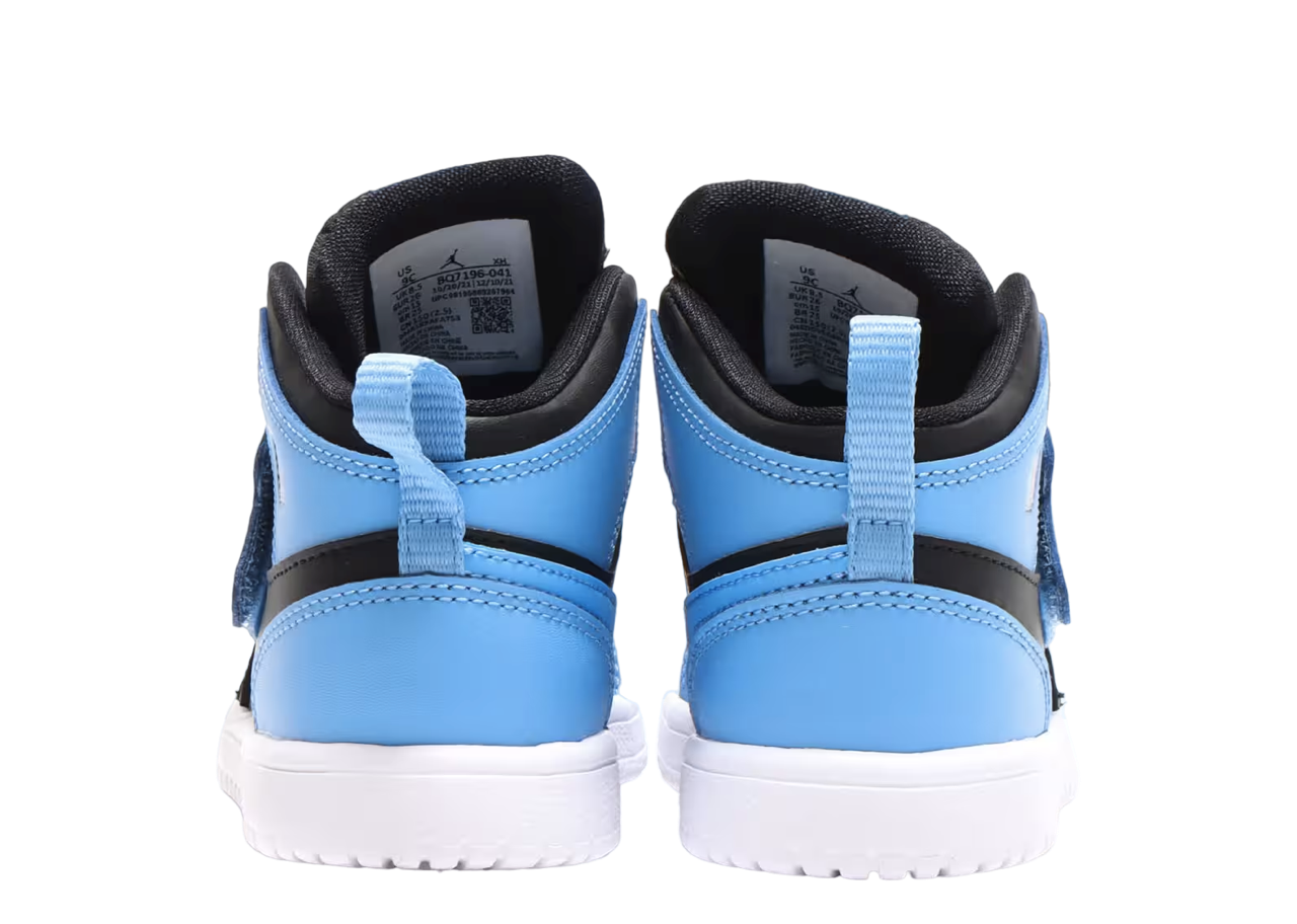 Air Jordan 1 Sky Black University Blue (Toddler) - photo 3