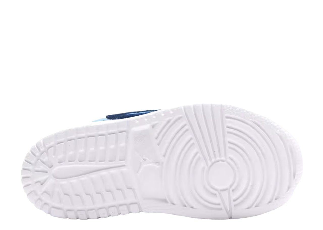 Air Jordan 1 Sky Black University Blue (Toddler) - photo 4