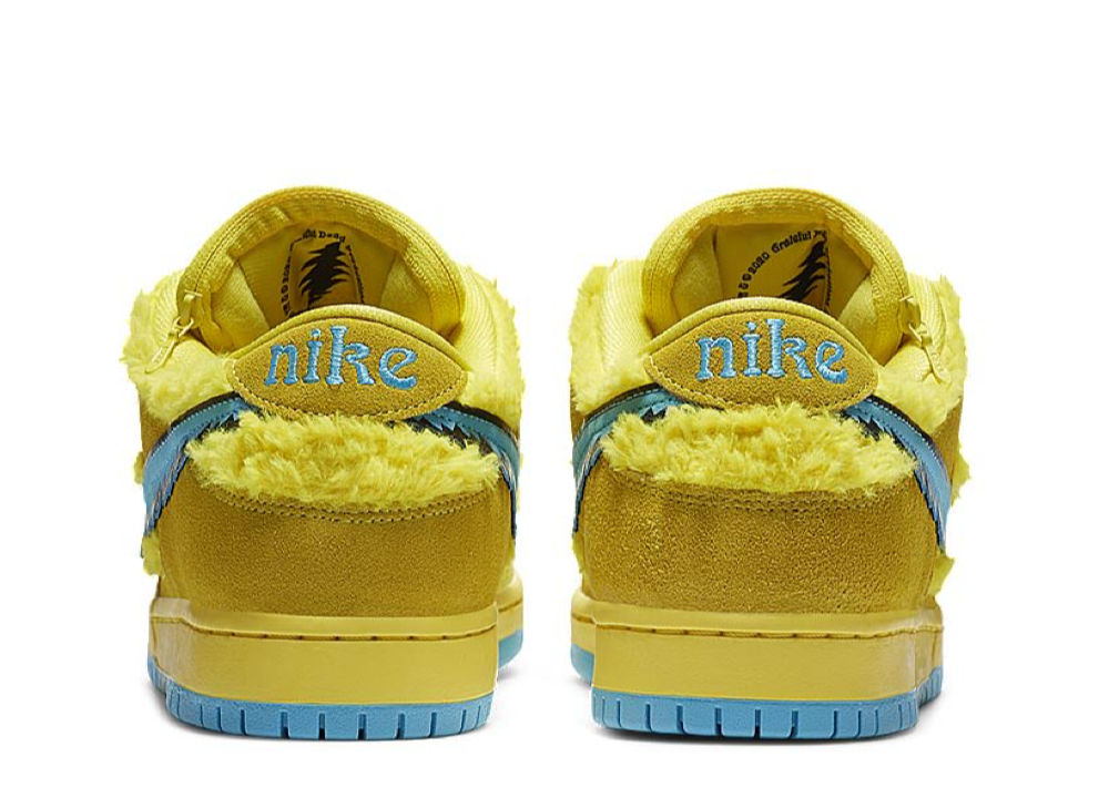 Nike SB Dunk Low Grateful Dead Bears Yellow - photo 3
