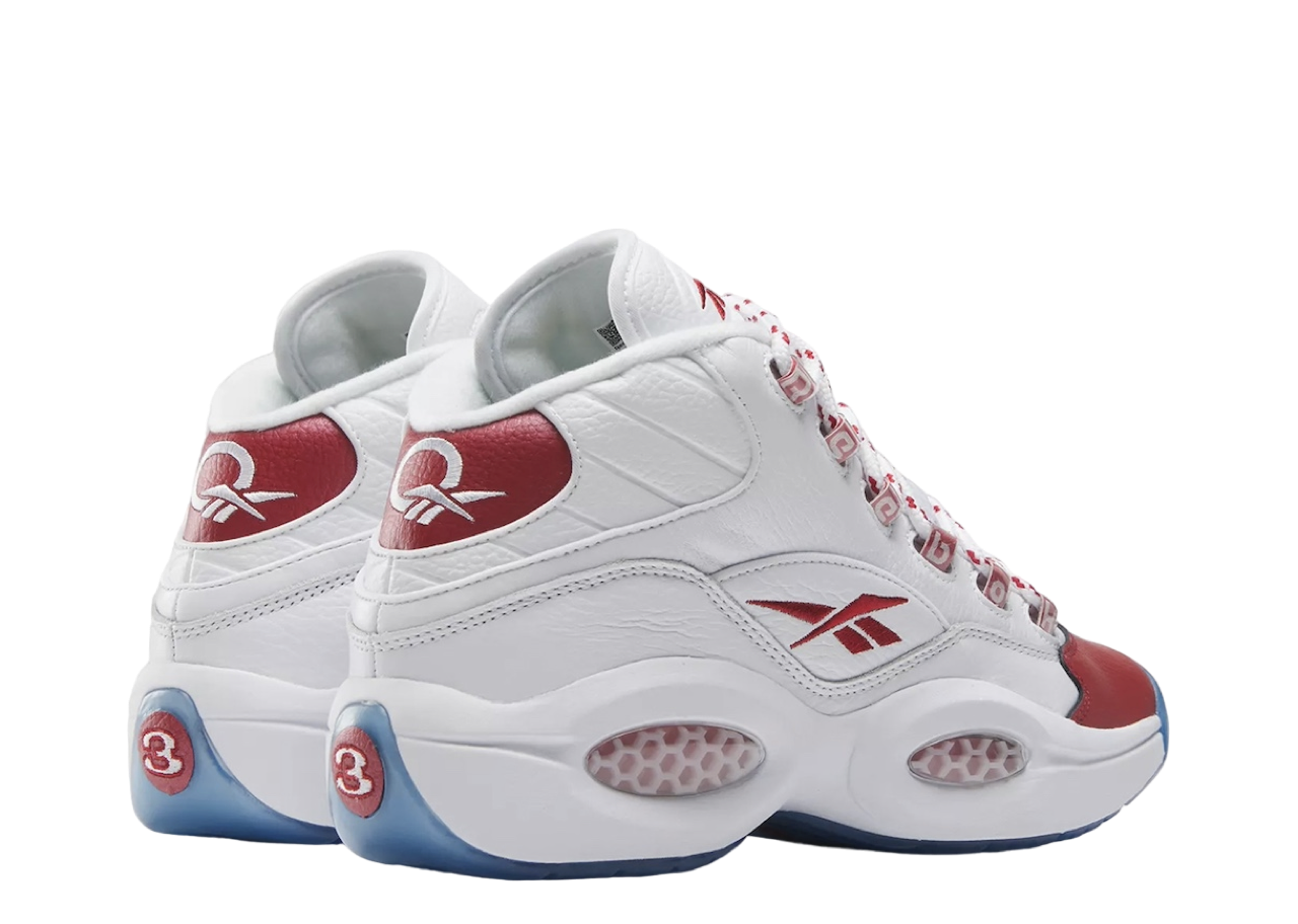 Reebok Question Mid Red Toe (2024) - photo 3