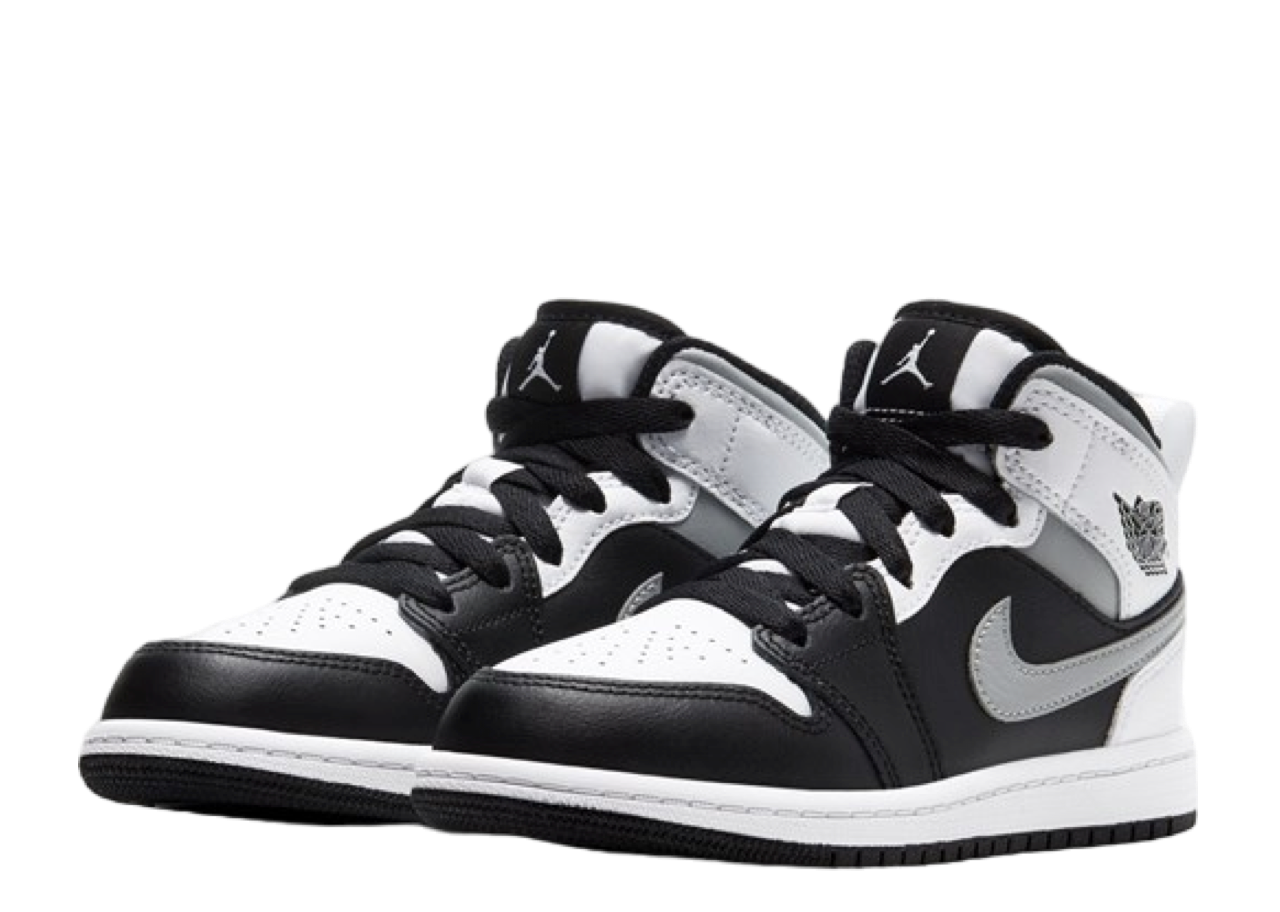 Air Jordan 1 Mid White Shadow (Pre-School) - photo 2