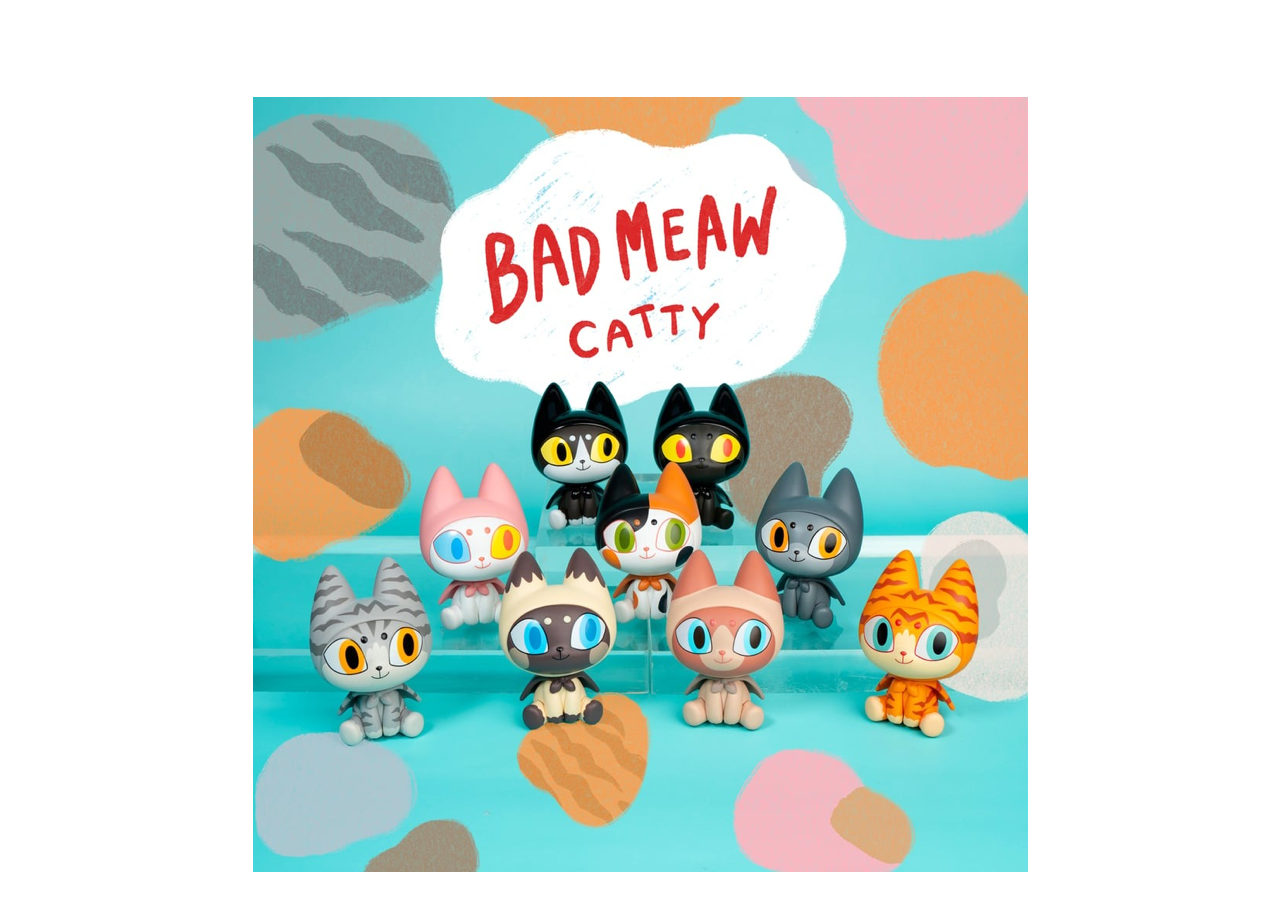 Badmeaw Catty Blind Box Series by Mueanfun Sapanake X Unbox Industries