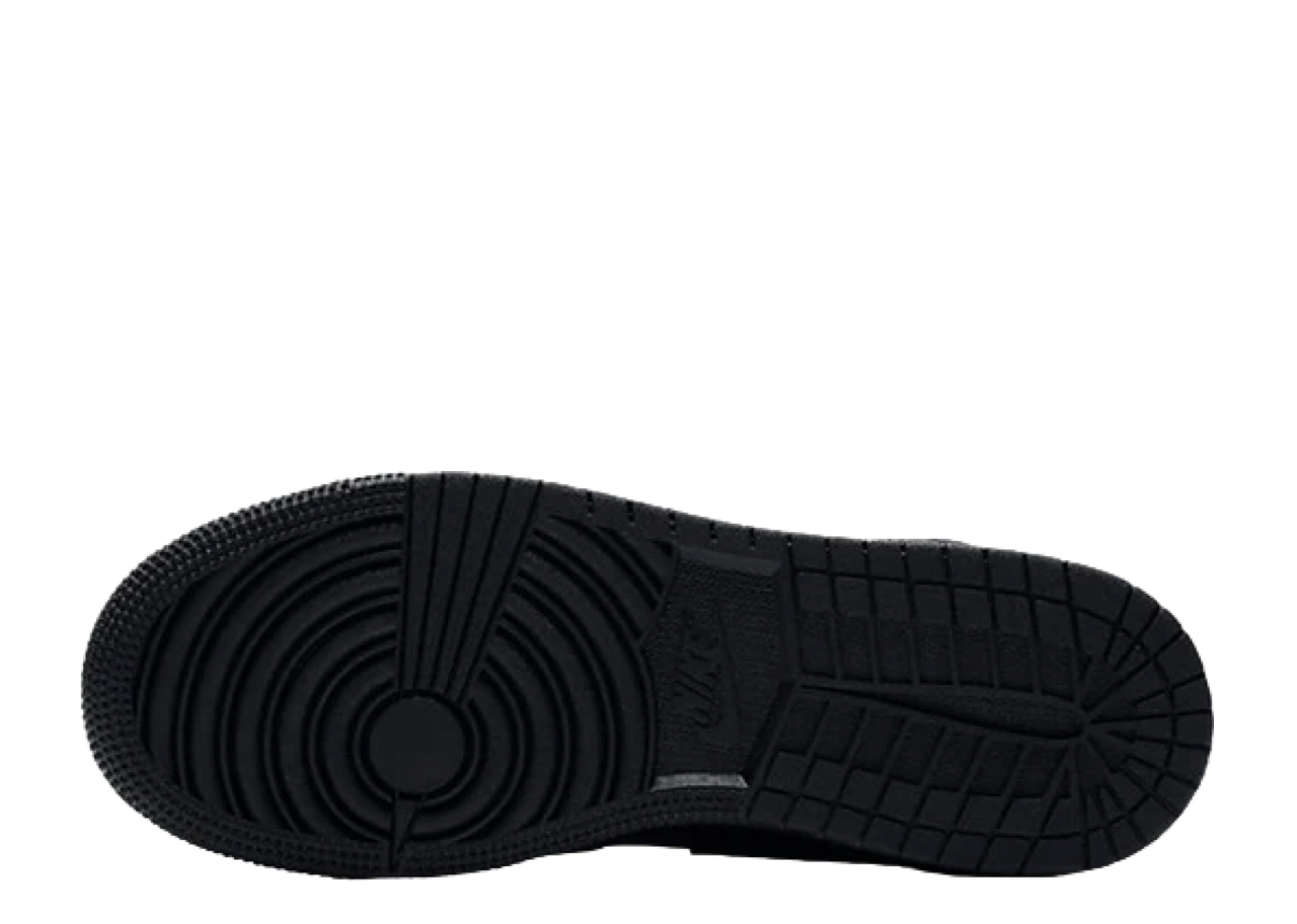 Air Jordan 1 Mid Black (Grade School) - photo 3