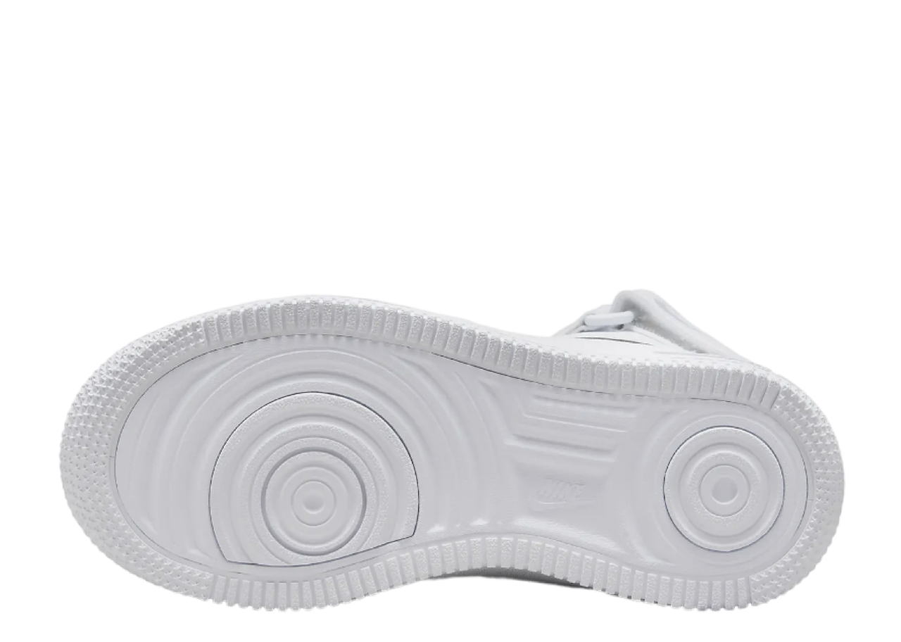 Nike Air Force 1 Easy On Mid Triple White (Grade School) - photo 4