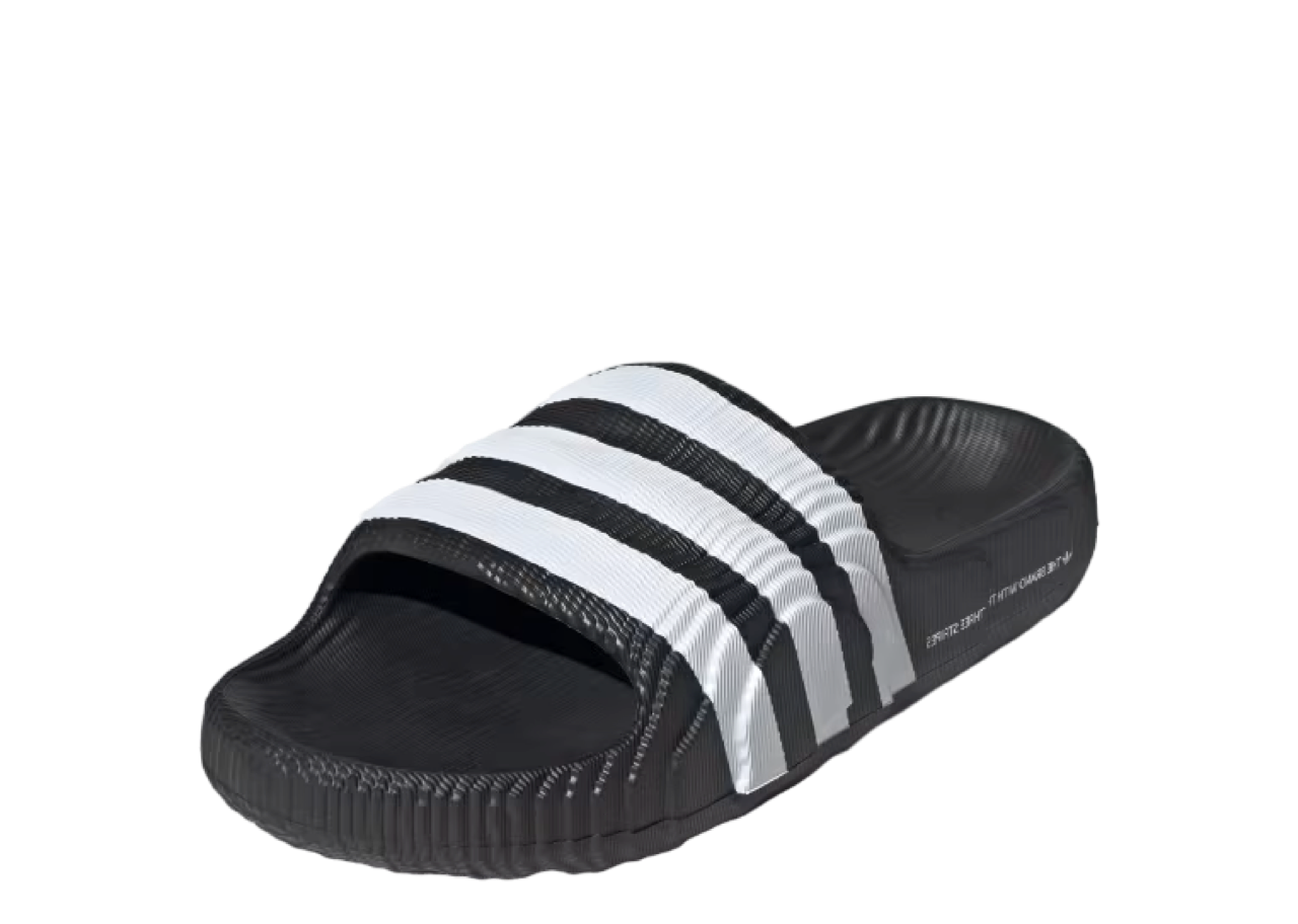 Adidas Adilette 22 Core Black Cloud White - photo 2