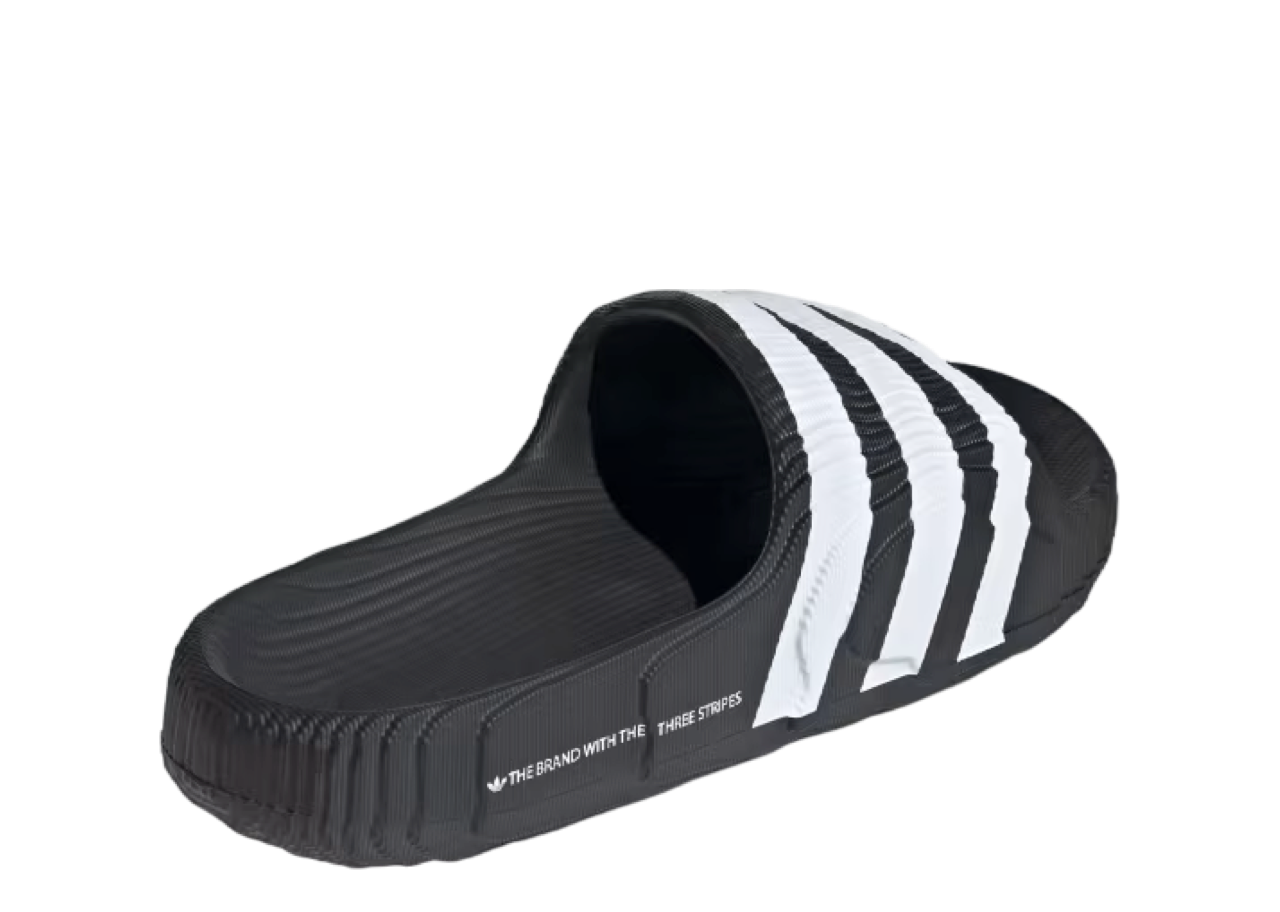 Adidas Adilette 22 Core Black Cloud White - photo 3