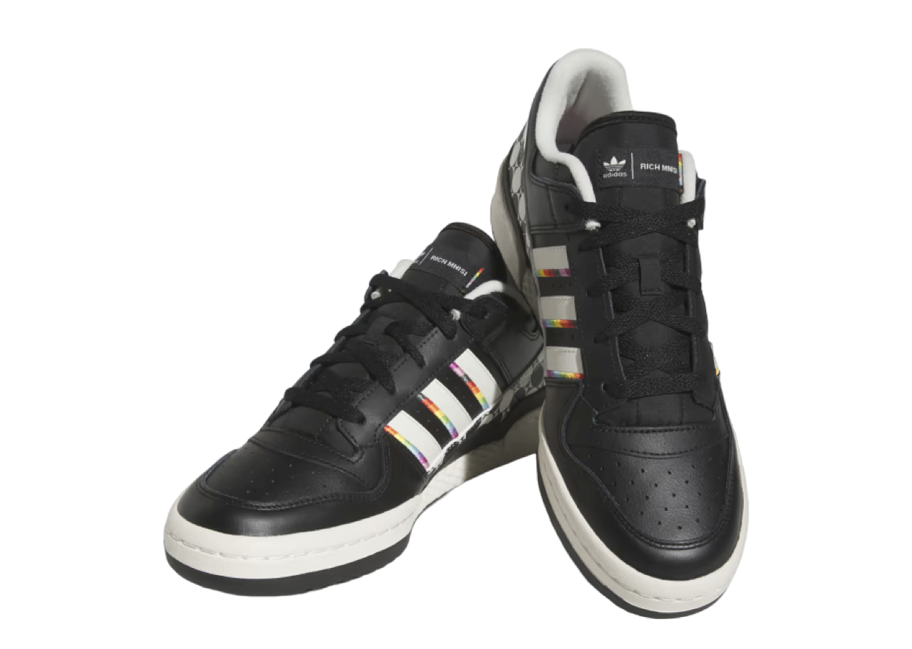 Adidas Forum Low CL Pride Black White - photo 2