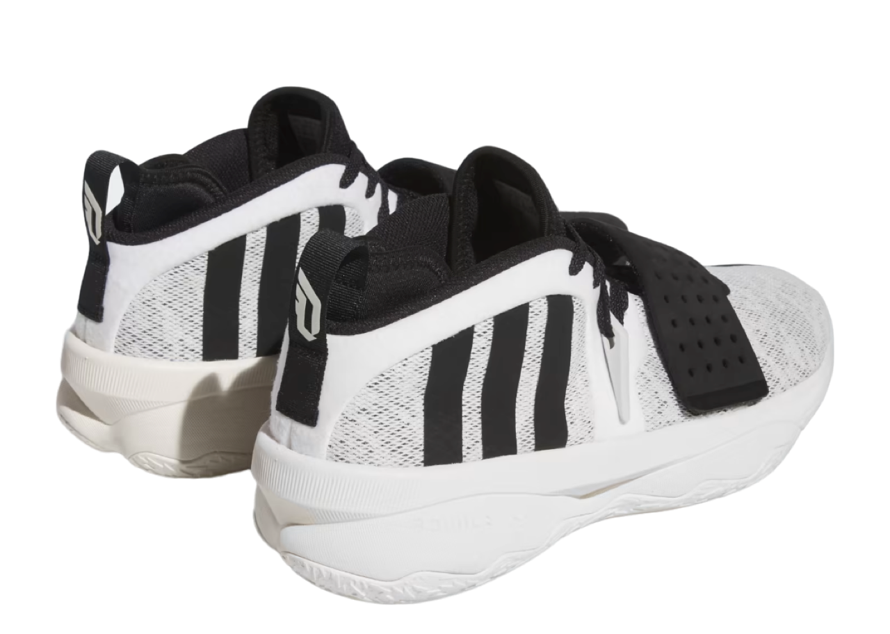 Adidas Dame 8 EXTPLY White Black - photo 3