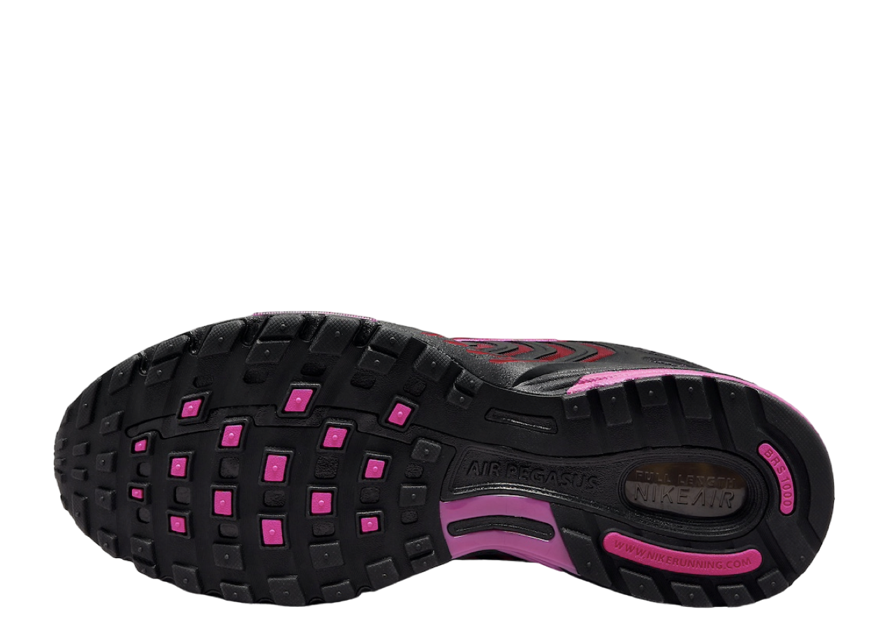 Nike Air Pegasus 2005 Black Fire Red - photo 4