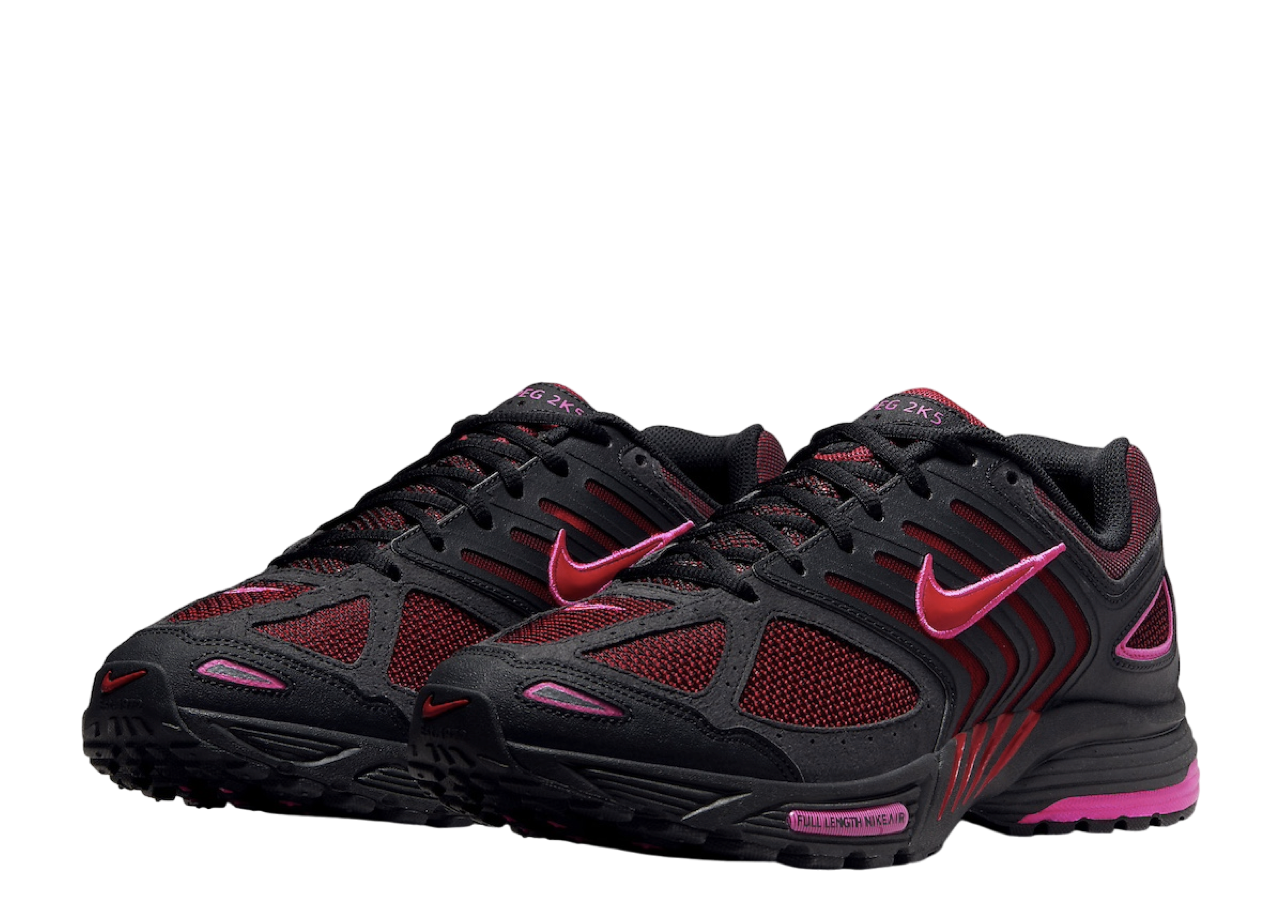 Nike Air Pegasus 2005 Black Fire Red - photo 2