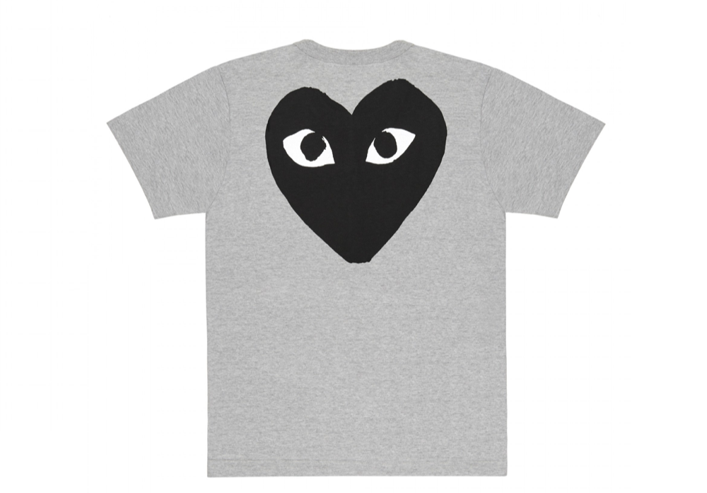 Comme Des Graçons Grey Play T-Shirt - photo 2