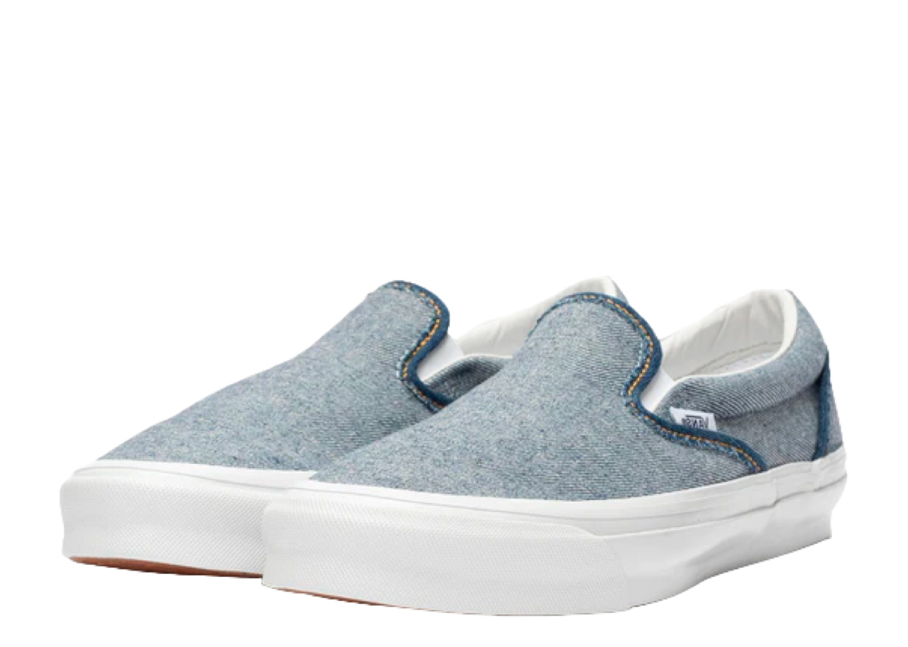 Vans Vault OG Classic Slip-On LX Inside Out Denim - photo 3