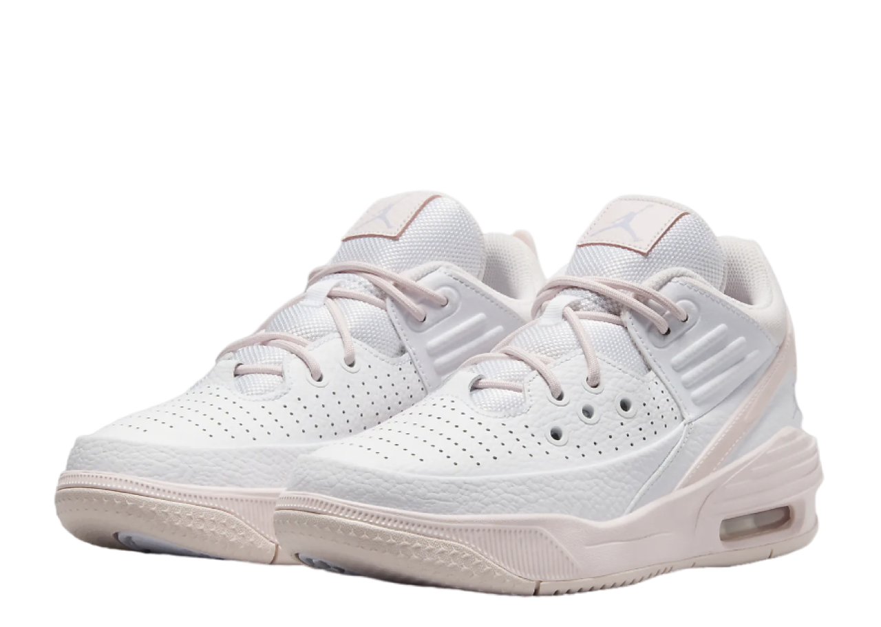 Air Jordan Max Aura 5 White Pink Wash (Grade School) - photo 2