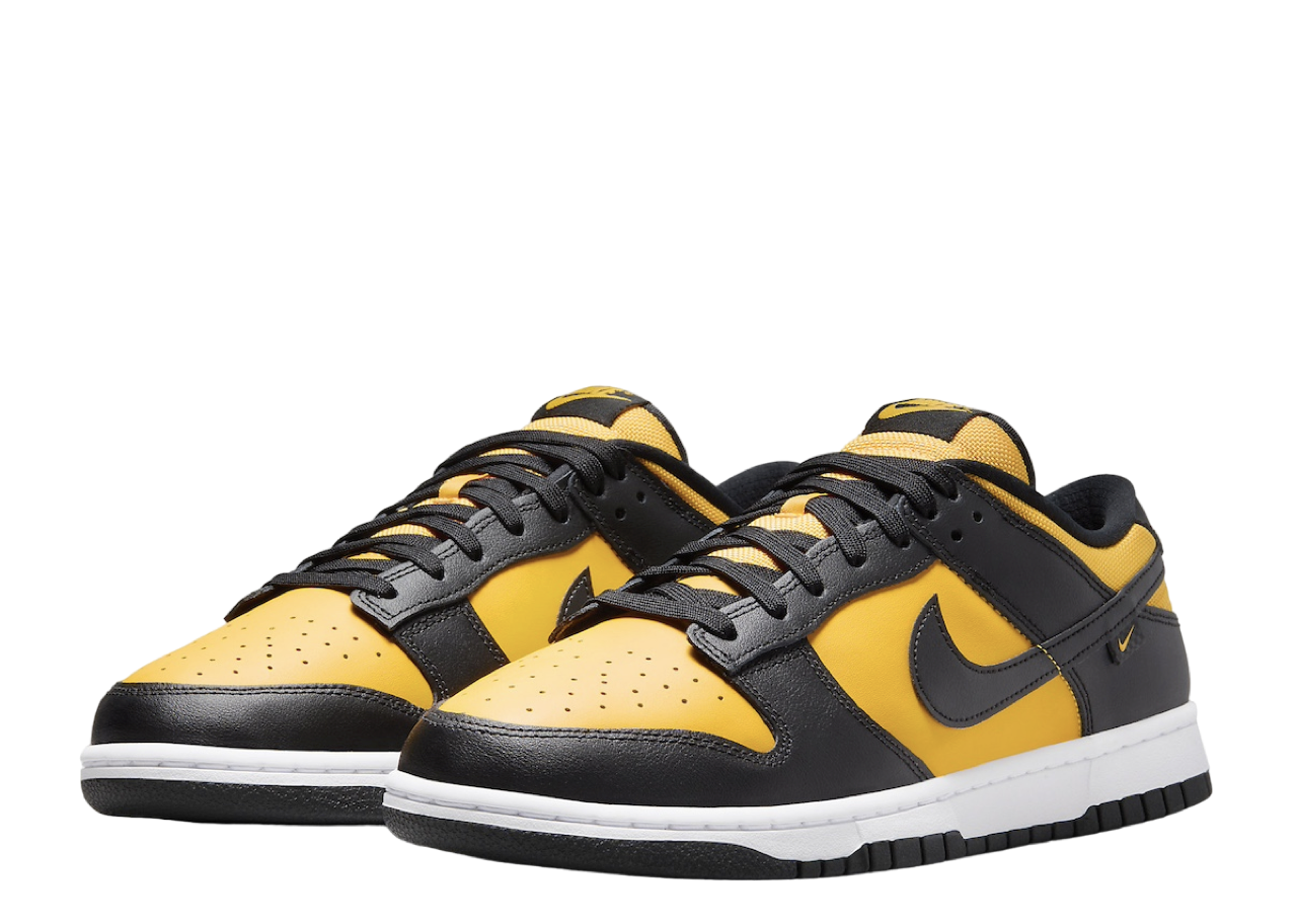Nike Dunk Low Black University Gold - photo 2