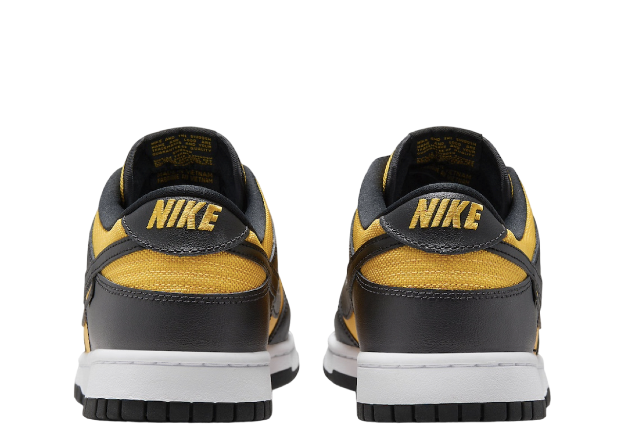 Nike Dunk Low Black University Gold - photo 3
