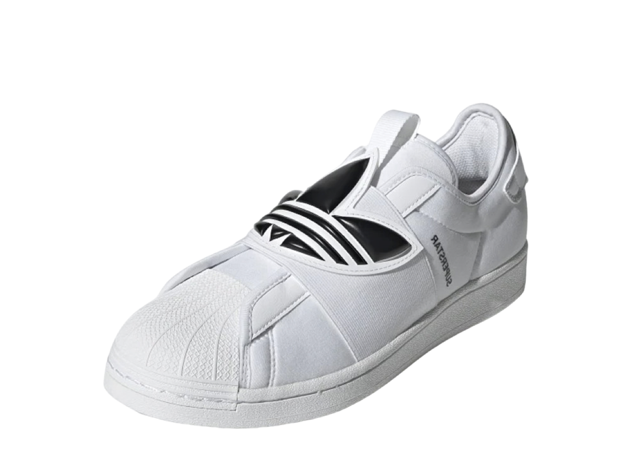 Adidas Superstar Slip-On Trefoil Band White Black - photo 2