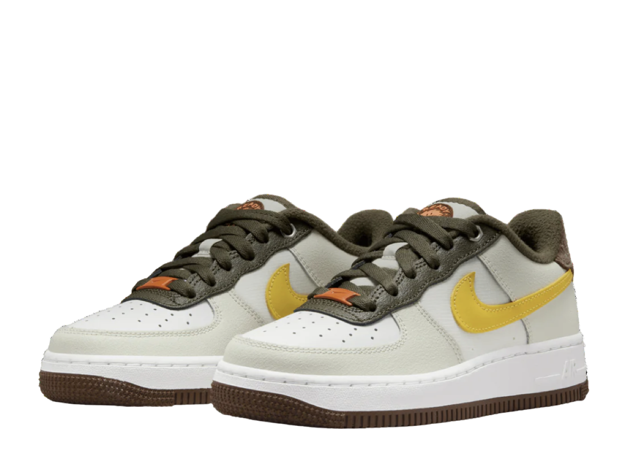 Nike Air Force 1 LV8 White Vivid Sulfur (Grade School) - photo 2