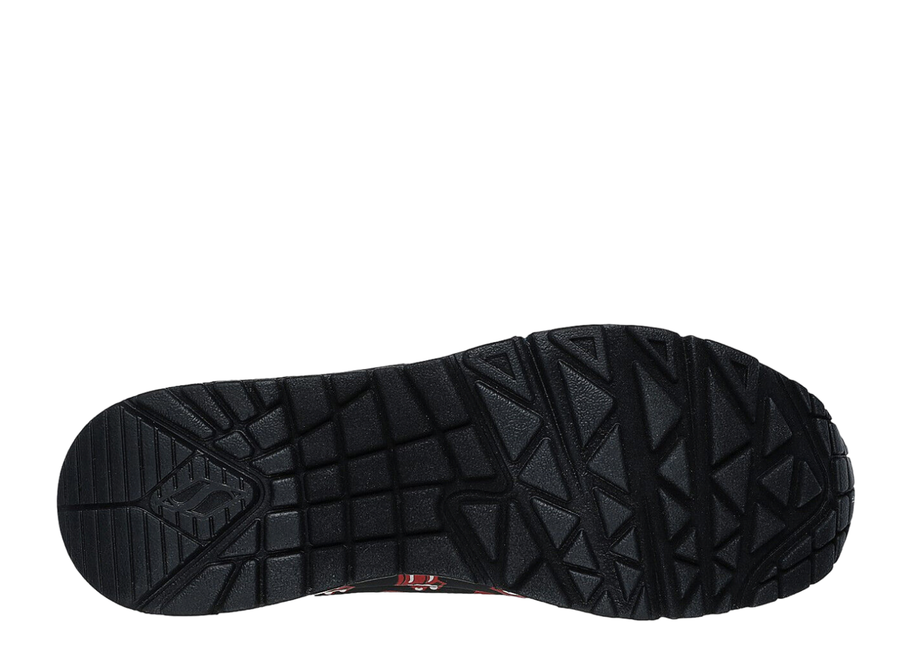 Skechers Rolling Stones Trainer Memory Foam Black Red (Women's) - photo 2