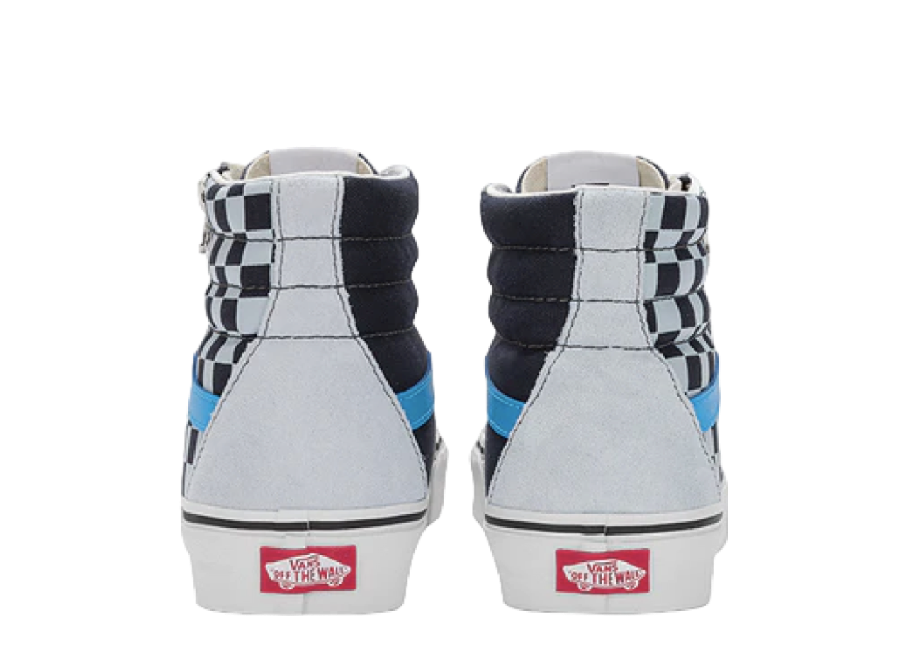Vans Sk8‑Hi Reissue Side Zip Checkerboard Patchwork - photo 3