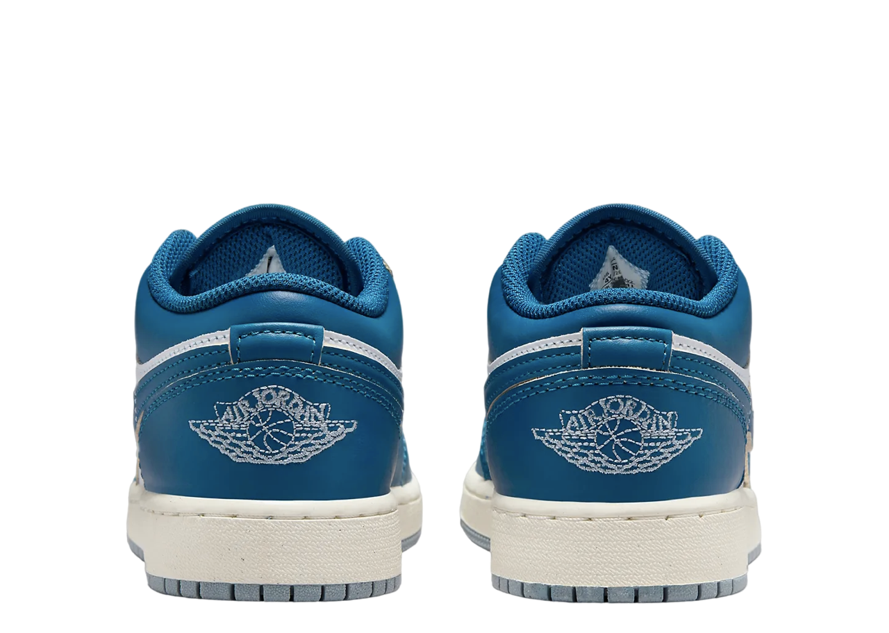 Air Jordan 1 Low Industrial Blue (Grade School) - photo 3