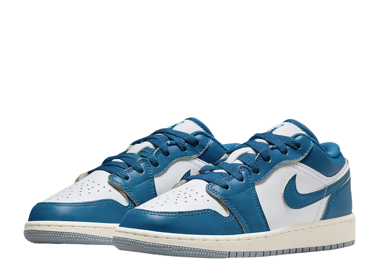 Air Jordan 1 Low Industrial Blue (Grade School) - photo 2