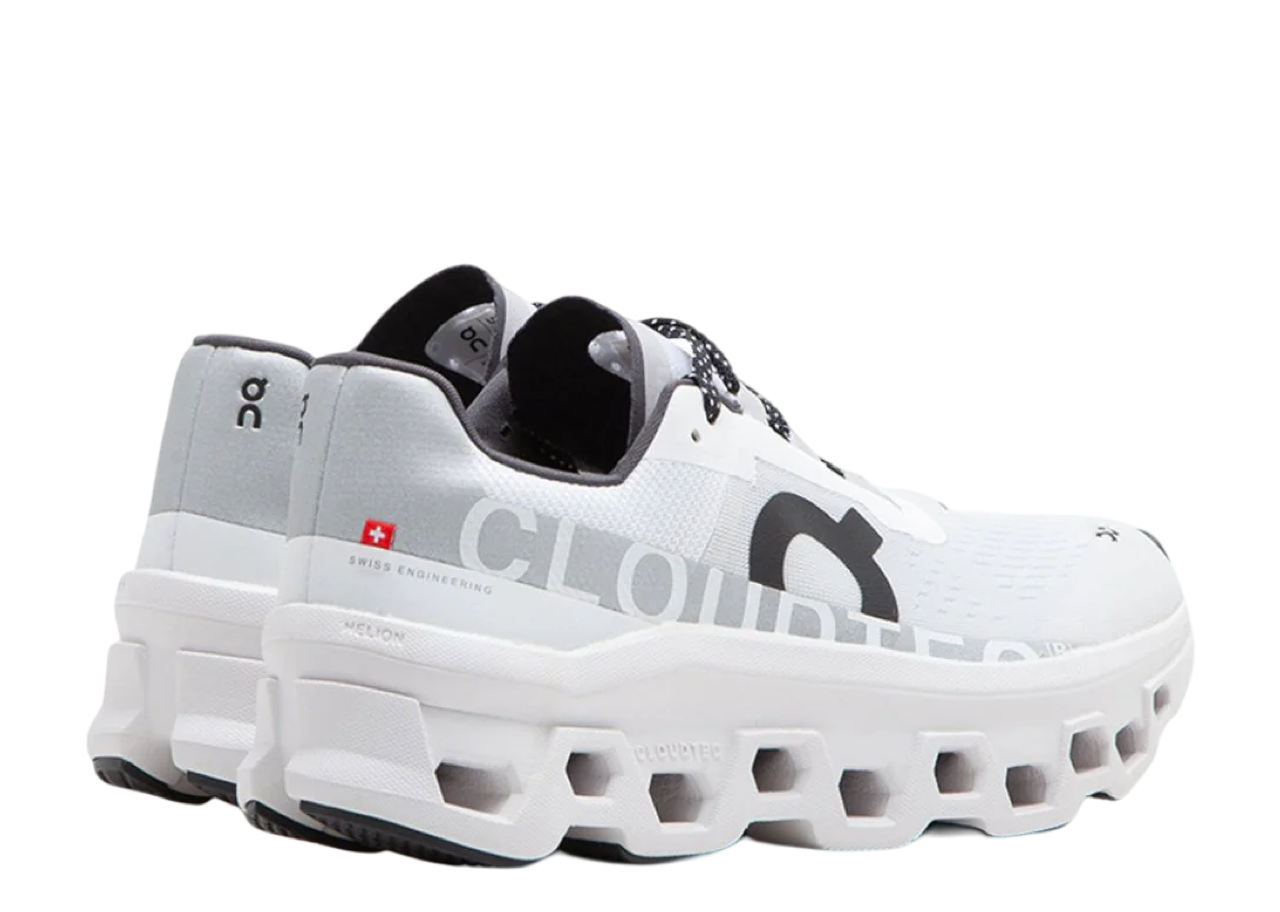 On Running Cloudmonster White Black (Women's) - photo 3