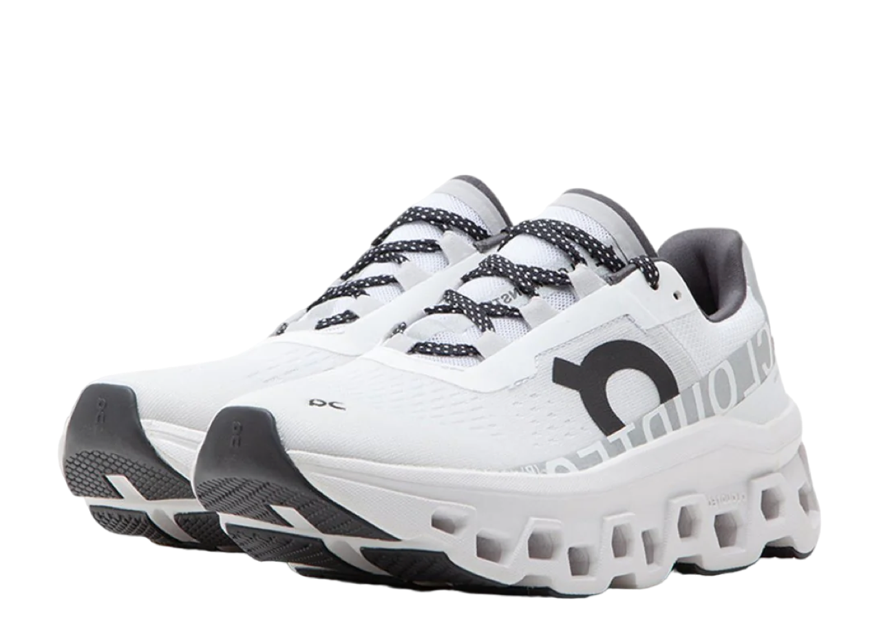 On Running Cloudmonster White Black (Women's) - photo 2
