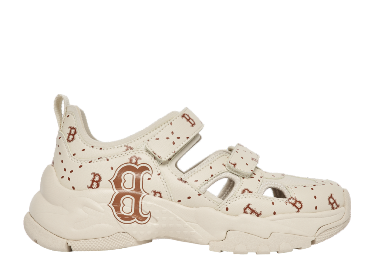 MLB Big Ball Chunky Mask Monogram Boston Red Sox Sandal (Women's)