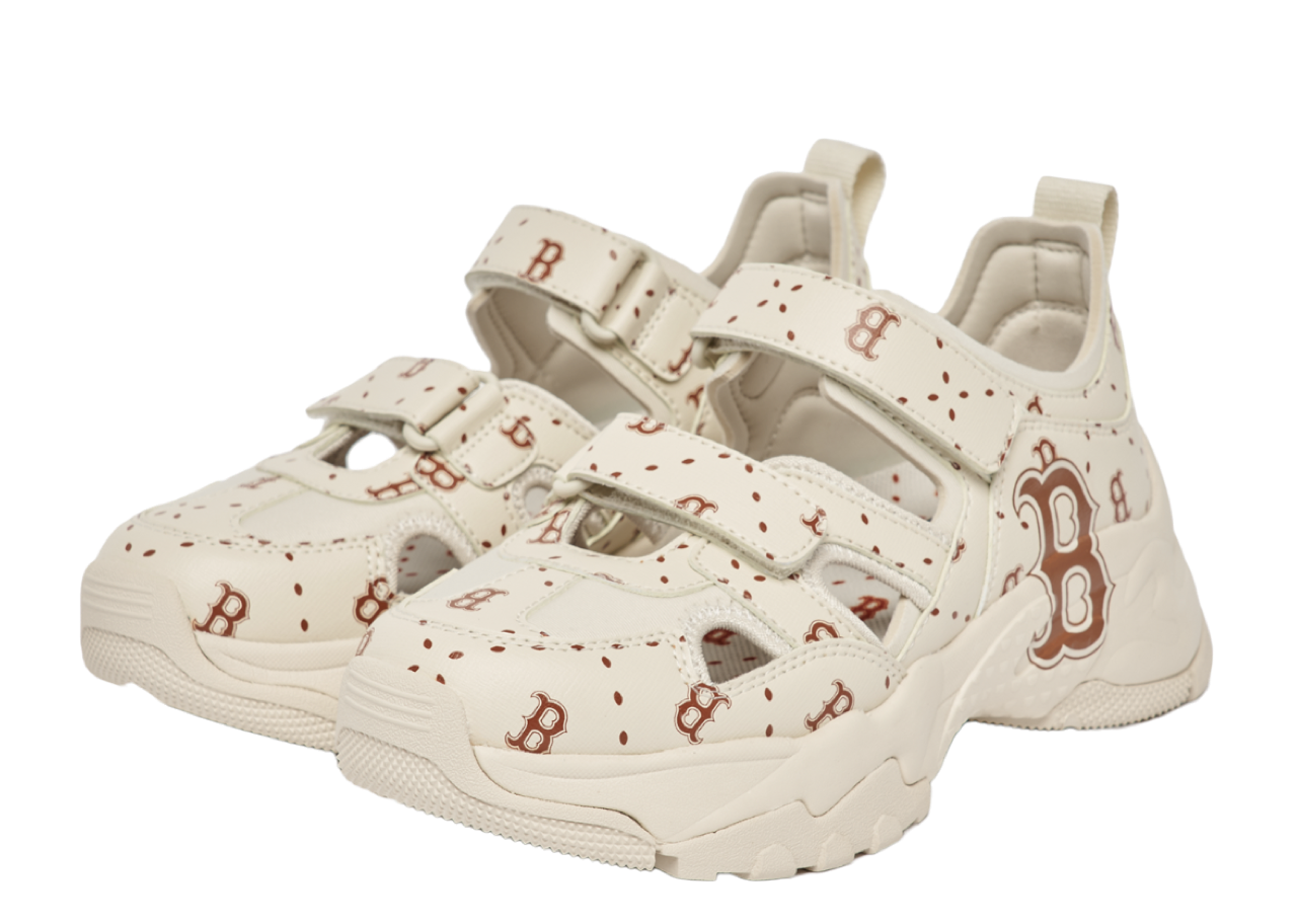 MLB Big Ball Chunky Mask Monogram Boston Red Sox Sandal (Women's) - photo 2
