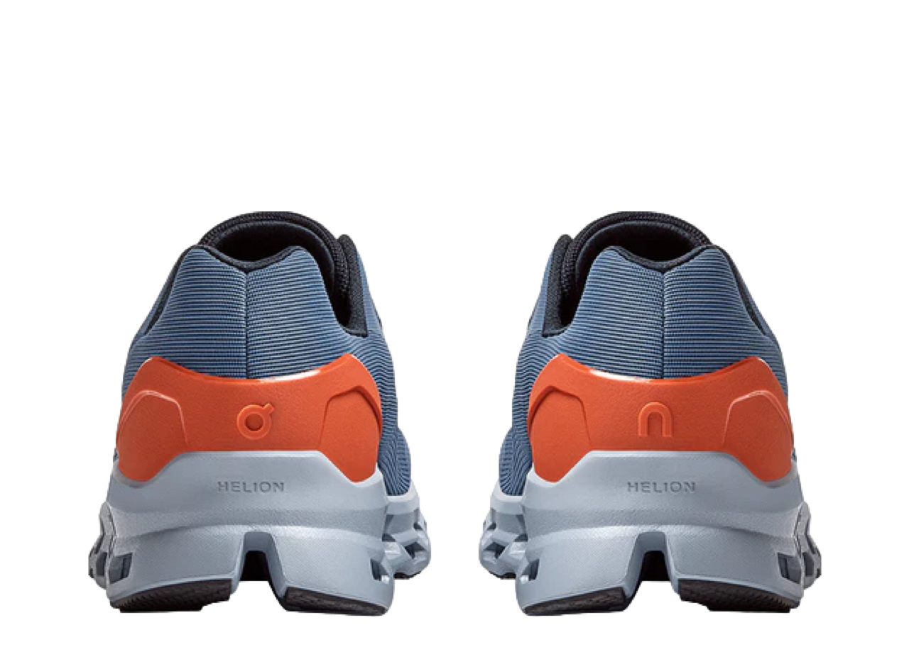 On Running Cloudstratus Lake Blue Flare Orange - photo 2